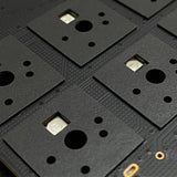 Maxbell 4x120 Pieces Keyboard Switch Pads Parts Universal for Hot Swappable Keyboard Style A PE