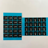 Maxbell 4x120 Pieces Keyboard Switch Pads Parts Universal for Hot Swappable Keyboard Style A PE