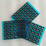 Maxbell 4x120 Pieces Keyboard Switch Pads Parts Universal for Hot Swappable Keyboard Style B PE