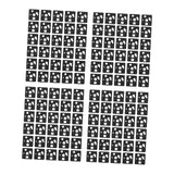 Maxbell 3x120 Pieces Keyboard Switch Pads Parts Universal for Hot Swappable Keyboard Style B PE