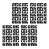 Maxbell 2x120 Pieces Keyboard Switch Pads Parts Universal for Hot Swappable Keyboard Style B PE