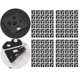Maxbell 3x120 Pieces Keyboard Switch Pads Parts Universal for Hot Swappable Keyboard Style B PE