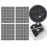 Maxbell 4x120 Pieces Keyboard Switch Pads Parts Universal for Hot Swappable Keyboard Style B PE
