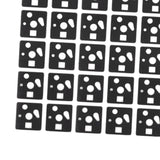 Maxbell 4x120 Pieces Keyboard Switch Pads Parts Universal for Hot Swappable Keyboard Style B PE