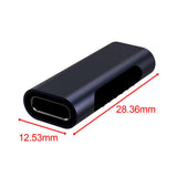 Maxbell 4xMini USB 3.1 Type C Female to Female Adapter Data Sync for Laptop PC Tablet Black