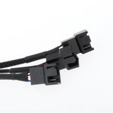 Maxbell 4x4 Pin PWM Splitter Cable Fan Power Connector 1 to 3 Way for CPU Cooling Fans