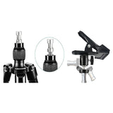 Maxbell 3x1/4 to 3/8 Screw Adapter Camera Mount Metal for Ballhead Shoulder Rig Camera