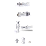 Maxbell 4x1/4 to 3/8 Screw Adapter Camera Mount Metal for Ballhead Shoulder Rig Camera
