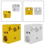 Maxbell 4xHeater Block Quality Professional Printer Accesoories for Hotend Ender5 CR10 Aureate