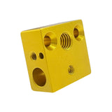 Maxbell 3xHeater Block Quality Professional Printer Accesoories for Hotend Ender5 CR10 Aureate