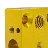 Maxbell 3xHeater Block Quality Professional Printer Accesoories for Hotend Ender5 CR10 Aureate