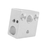 Maxbell 2xHeater Block Quality Professional Printer Accesoories for Hotend Ender5 CR10  Argent