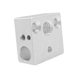 Maxbell 3xHeater Block Quality Professional Printer Accesoories for Hotend Ender5 CR10  Argent