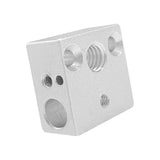 Maxbell 4xHeater Block Quality Professional Printer Accesoories for Hotend Ender5 CR10  Argent