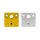 Maxbell 4xHeater Block Quality Professional Printer Accesoories for Hotend Ender5 CR10  Argent