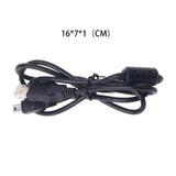 Maxbell 3xUSB Data Cable Accessories Durable Cameras Charge Cord for Canon Slr Camera