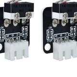 Maxbell 4x2 Pieces Limit Switch Switch 3D Printer Accessories for CR 10 Series Ender 3