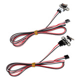 Maxbell 2xMechanical Limit Switch Module Replace with 1M Cable for Ramps 1.4 Accessory Vertical