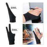 Maxbell 3xArtist Drawing Glove Elastic for Tracing Board Pencil Sketching Painting Single Finger S