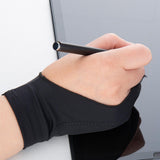Maxbell 4xArtist Drawing Glove Elastic for Tracing Board Pencil Sketching Painting Two Finger S