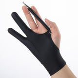 Maxbell 3xArtist Drawing Glove Elastic for Tracing Board Pencil Sketching Painting Two Finger M