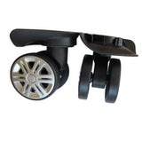 Maxbell 2x2Pcs 360 Swivel Luggage Replacement Wheels Suitcase Wheels for Trolleys Bags