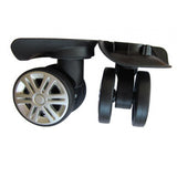 Maxbell 2x2Pcs 360 Swivel Luggage Replacement Wheels Suitcase Wheels for Trolleys Bags