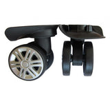 Maxbell 2x2Pcs 360 Swivel Luggage Replacement Wheels Suitcase Wheels for Trolleys Bags