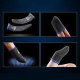 Maxbell 3xPhone Gaming Finger Sleeves Breathable Gaming Finger Sleeves for Mobile Game