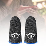 Maxbell 4xPhone Gaming Finger Sleeves Breathable Gaming Finger Sleeves for Mobile Game
