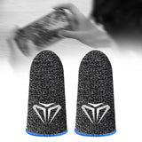 Maxbell 4xPhone Gaming Finger Sleeves Breathable Gaming Finger Sleeves for Mobile Game