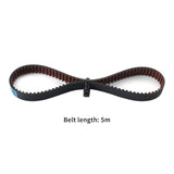 Maxbell 3x6RF Rubber Timing Belt Accessory Spare Parts 2GT Timing Belt for 3D Printer