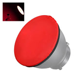 Maxbell 2xLight Diffuser Sock Spare Parts Lamp Sock Cover Cloth for Standard Reflector red