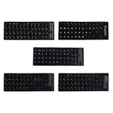 Maxbell 3xLaptop Keyboard Stickers Universal Computer Keyboard Stickers for PC Desktop Russian