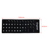 Maxbell 2xLaptop Keyboard Stickers Universal Computer Keyboard Stickers for PC Desktop English