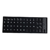 Maxbell 4xLaptop Keyboard Stickers Universal Computer Keyboard Stickers for PC Desktop Spanish