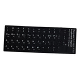 Maxbell 4xLaptop Keyboard Stickers Universal Computer Keyboard Stickers for PC Desktop Korean