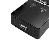 Maxbell 2xPrinter Sharing Device 2 in 1 Switch Selector for USB Disk Keyboard Computer