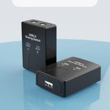 Maxbell 2xPrinter Sharing Device 2 in 1 Switch Selector for USB Disk Keyboard Computer