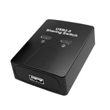 Maxbell 2xPrinter Sharing Device 2 in 1 Switch Selector for USB Disk Keyboard Computer