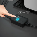 Maxbell 2xPrinter Sharing Device 2 in 1 Switch Selector for USB Disk Keyboard Computer