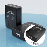 Maxbell 2xPrinter Sharing Device 2 in 1 Switch Selector for USB Disk Keyboard Computer