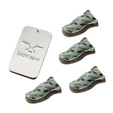 4 Pieces Gaming Finger Sleeves for Mobile Game Breathable Game Finger Covers