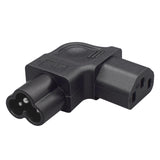 Maxbell 4xIEC320 C6 to C13 Replacement Right Bend Design AC Power Plug Durable Premium