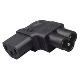Maxbell 4xIEC320 C6 to C13 Replacement Right Bend Design AC Power Plug Durable Premium