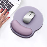 Maxbell Mouse Pad with Wrist Support Breathable Mousepad for Laptop Computer Working B