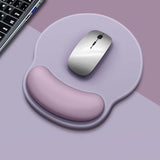 Maxbell Mouse Pad with Wrist Support Breathable Mousepad for Laptop Computer Working B
