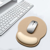 Maxbell Mouse Pad with Wrist Support Breathable Mousepad for Laptop Computer Working C