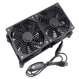 Maxbell Computer Case Fan DIY Cooling Ventilation Exhaust Fan 5V for Wireless Router