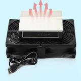 Maxbell Computer Case Fan DIY Cooling Ventilation Exhaust Fan 5V for Wireless Router